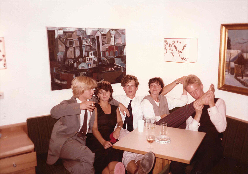 From left to right: David Morris, Ruth Luketic, Alexander Ribbink, Melanie Morton, John Fenz (© Alexander Ribbink)