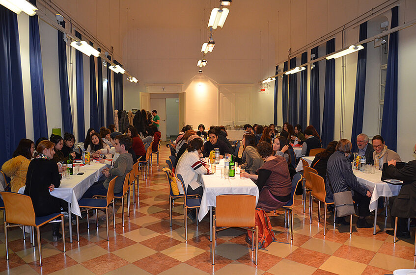 Welcome Dinner in the Aula at the Campus of the University of Vienna