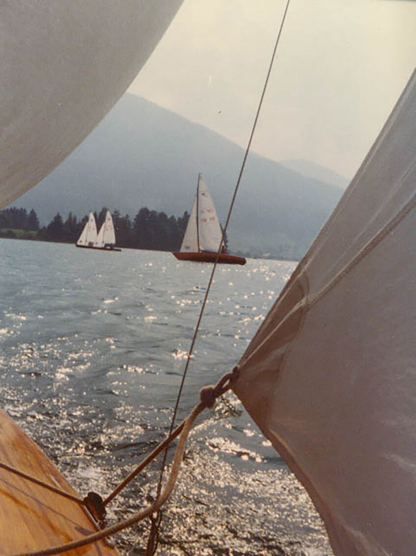 Sailing on Lake Wolfgang (© James Eldridge)