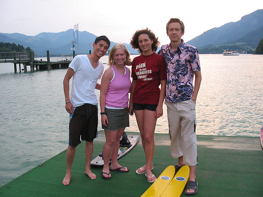 Peter, Tara, Olga, and Taras (© Olga Melykh)