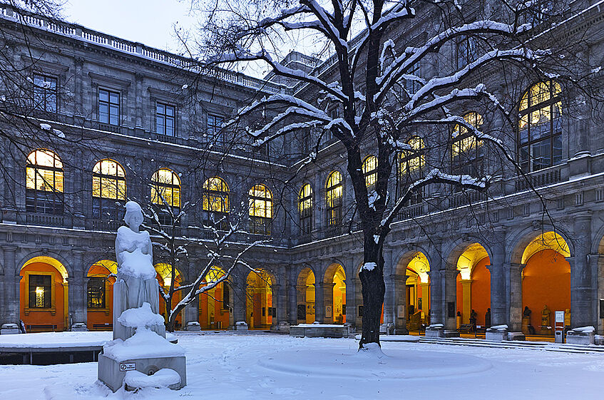 Arkadenhof of the University of Vienna