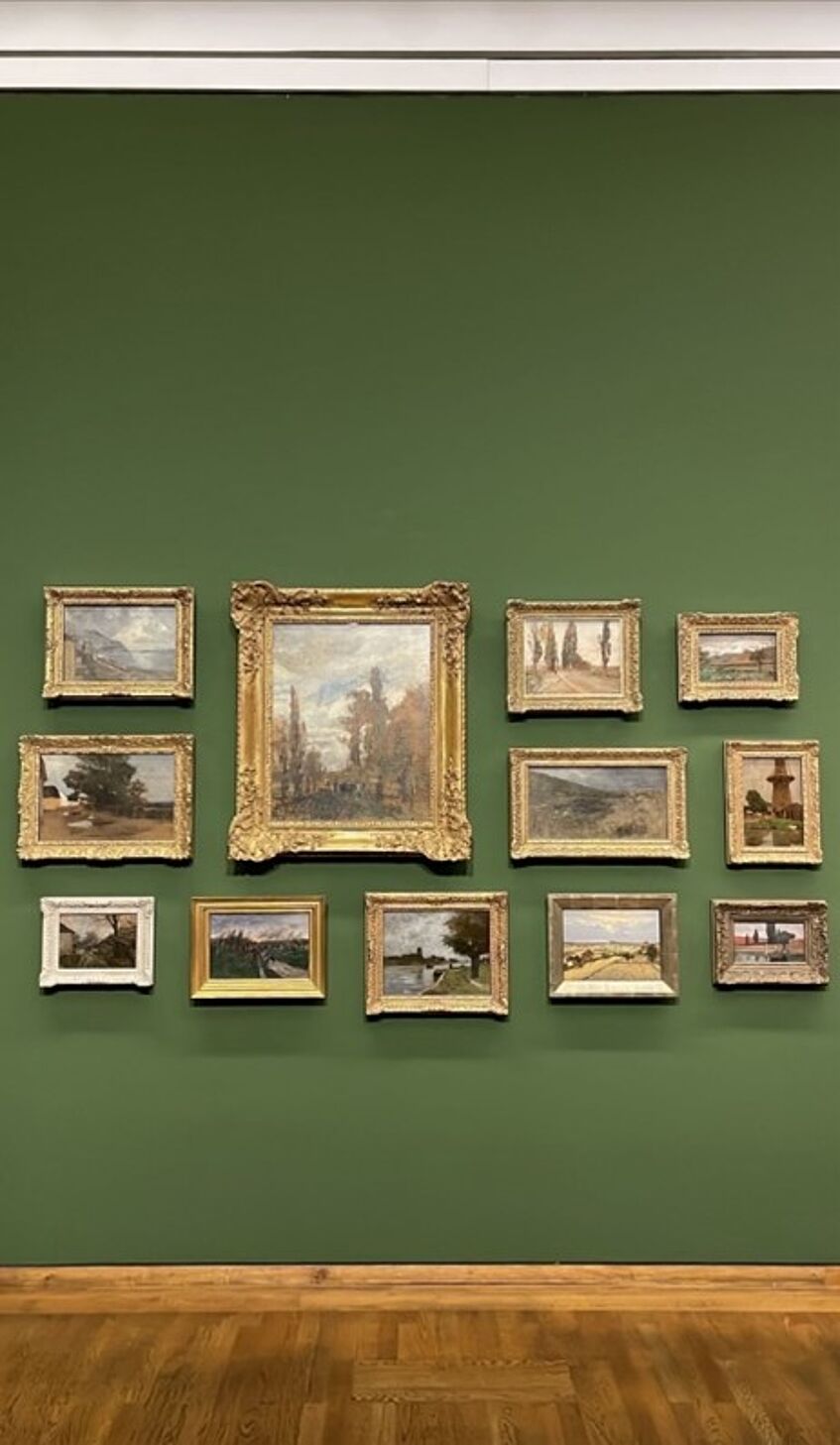 Visit to the Leopold Museum, Landscapes, Various artists, Vienna 2024.
