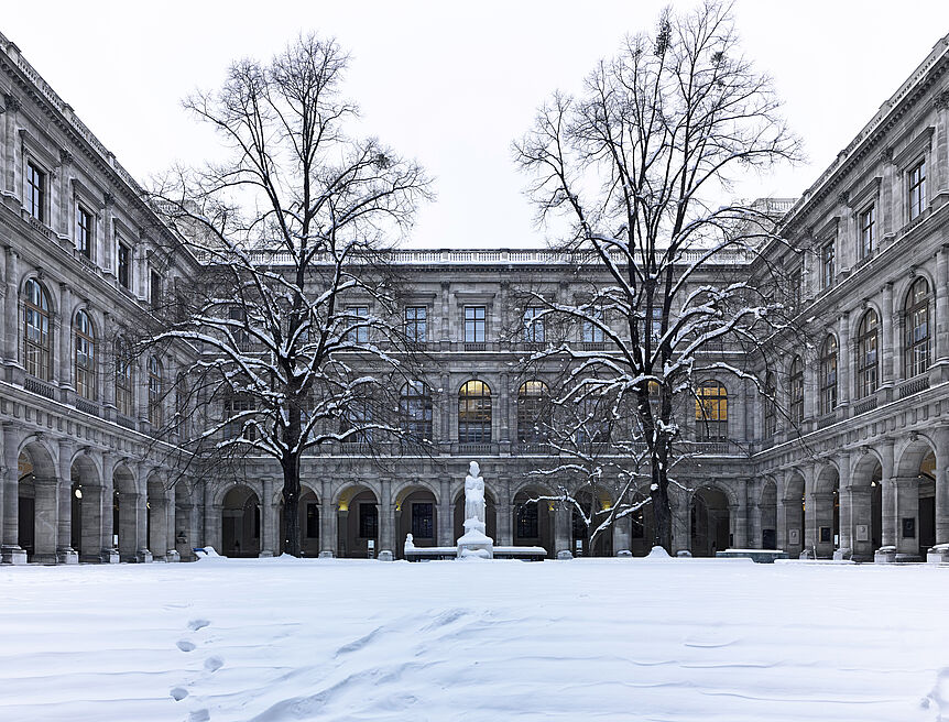 University of Vienna in winter