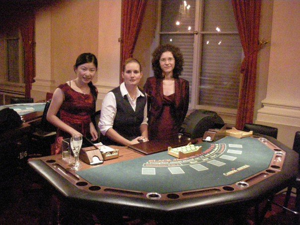 During the excursion at the casino in Salzburg (© Maria Popa)