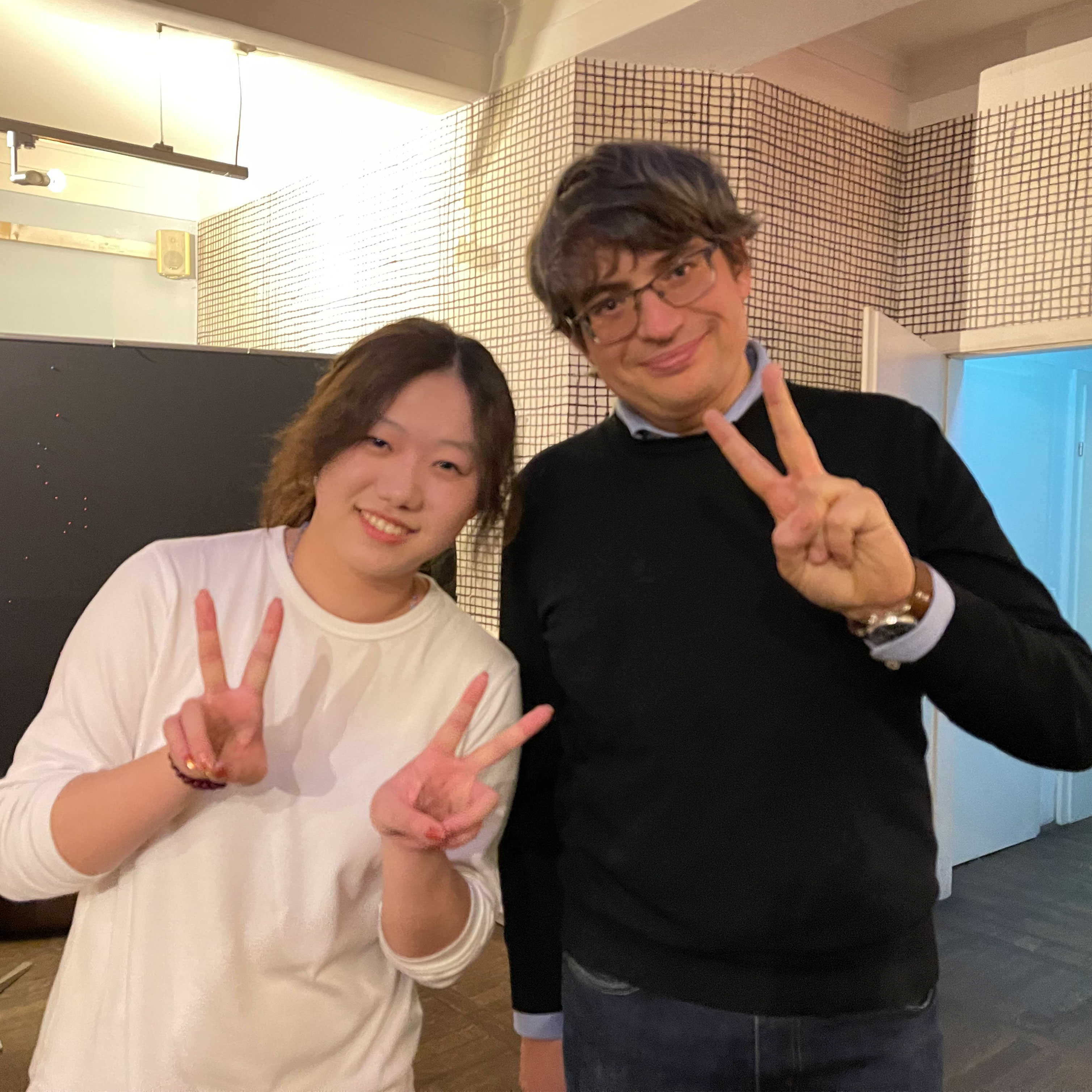 Zuo Xu with Richard Lein